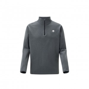 Pánské T-neck Descente Melange T-neck | DNCAWFO-92